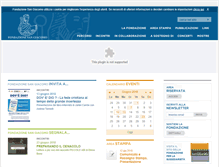 Tablet Screenshot of fondazionesangiacomo.it